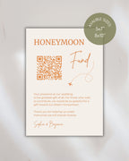Honeymoon Fund Sign Template 012
