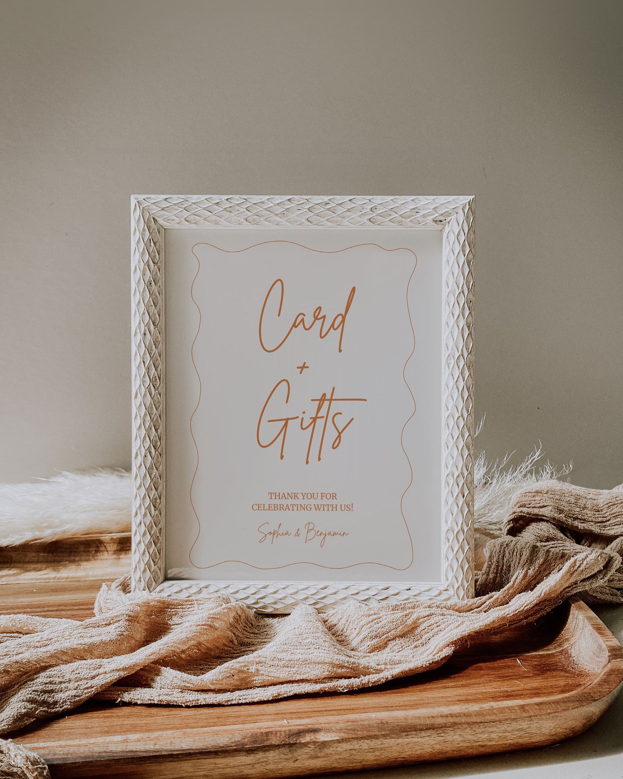 Card and Gifts Sign Template 012