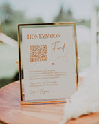 Honeymoon Fund Sign Template 012