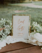 Card and Gifts Sign Template 012