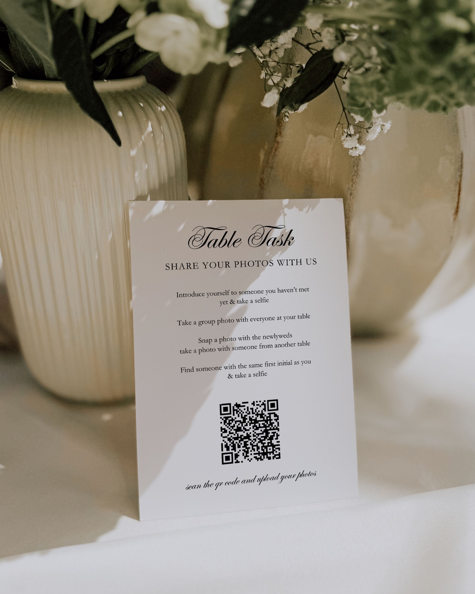 wedding guest table task photo challenge game template editable in canva printable wedding game