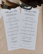 place your bets wedding game template editable in canva printable wedding reception game