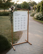 Wedding Alphabetical Seating Chart Template: Editable “Our Favorite People” Sign (Instant Download)